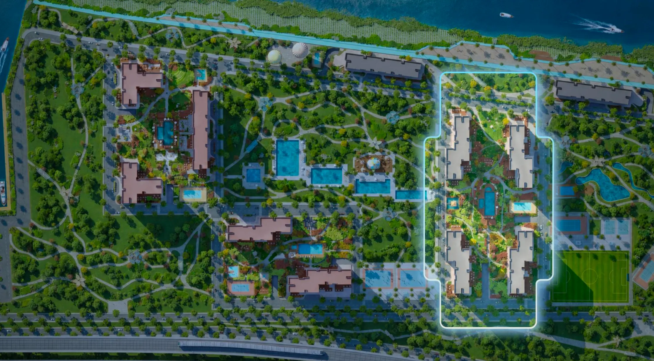Phối cảnh tiện ích nội khu Imperia Hanoi Garden